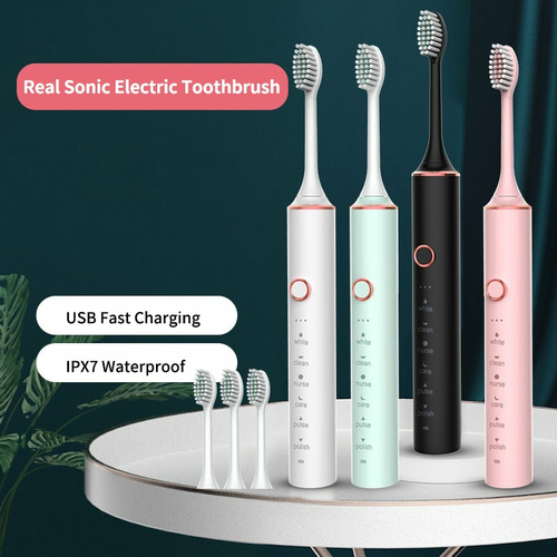 S3a46e1823a414d65ad97992d629c333bF_903b42be-772d-4be9-9ff8-8b85c4cd90b1.jpg Ultrasonic Sonic Electric Toothbrush for Adults USB Rechargeable – Bild 1