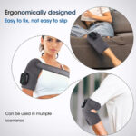 Eletric Heating Knee Massage Micro-current Vibrator Knee Pad Joint for – Bild 3