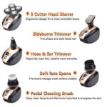 5 in 1 Rechargeable Electric Shaver Five Floating Heads Razors Hair – Bild 6