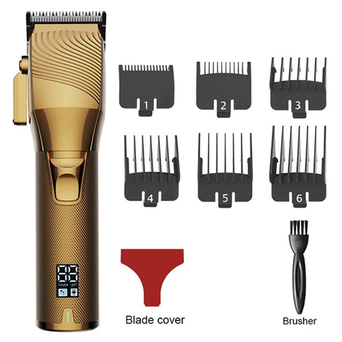 S3e79ee5944d441cd84c77ec30c9947dcM.jpg Men's Barber Clipper Hair Clipper Set Cordless Hair Clipper Beard – Bild 1