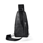 Men Cross Body Bag Sling Backpack Fashion Retro Travel Male Side – Bild 3