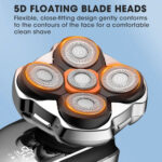 Head Shavers for Bald Men Shaver, 5 in 1 Electric Razor with – Bild 5
