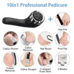 Electric Callus Remover for Feet Rechargeable Waterproof Foot Scrubber – Bild 6