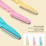 50Pcs Eyebrow Trimmer Blade Shaping Knife Eye Brow Epilation Face – Bild 4