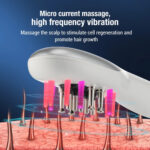 Household Electric RF Hair Growth Comb Oil Applicator Red Blue Head – Bild 4
