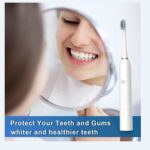 Ultrasonic Electric Toothbrush Rechargeable USB for Adults 6 Modes – Bild 4
