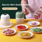 250ml Garlic Masher Crusher Electric Kitchen Food Chopper USB Portable – Bild 2