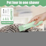 Cat Foot Hair Trimmer 4 In 1 Electric Clippers For Precision Trimming – Bild 4