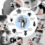 Rechargeable Powerful Beard Hair Electric Shaver For Men – Bild 2