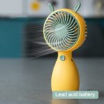 Portable Mini Fan USB Charging Handheld Cartoon Fan For Outdoor – Bild 3