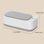 Mini Ultrasonic Washer with 1-Touch Working High Frequency Vibration – Bild 6