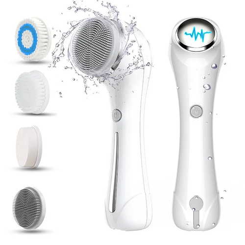 S58f0cbaf7ff840ddbf4e95d78ba54b8eA.jpg Electric Facial Cleansing Brush EMS Lifting and Introduction Massager – Bild 1
