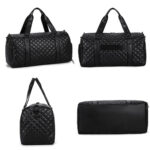 PU Leather Men's Fitness Travel Bag Simple Large Capacity Shoulder