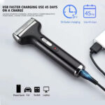 Electric Shaver Razor Cordless Beard Trimmer for Men 4 in 1 Ear and – Bild 4