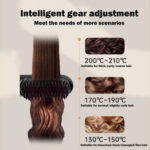 Straight hair comb Wireless Hair Straightener Brush with 5 Temp – Bild 3