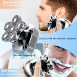 6 in 1 Multifunction Electric Shaver Wet Dry Use Trimmer – Bild 4