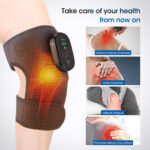 Eletric Heating Knee Massage Micro-current Vibrator Knee Pad Joint for – Bild 4