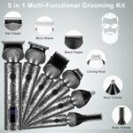 6 In 1 Hair Clipper Sets Fast USB Charging Electric Shaver Washable – Bild 2