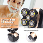 5 in 1 Rechargeable Electric Shaver Five Floating Heads Razors Hair – Bild 4