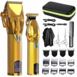 Professional Hair Clipper and Trimmer Kit for Men Haircut Grooming Kit