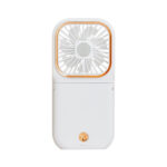 Mini Cooling Fan Foldable Neck Hanging Fan USB Adjustable Rechargeable – Bild 6