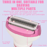4 in1 Electric Lady Shaver Razors for Shaving Set Painless Hair Face – Bild 6