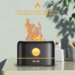 200ML Flame Aroma Diffuser USB Air Diffuser Humidifier with 3 Colors – Bild 3