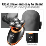 IPX7 Waterproof Electric Shaver Razor for Men Grooming Kit – Bild 3