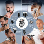 Head Shavers for Bald Men Shaver, 5 in 1 Electric Razor with – Bild 2