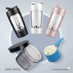 USB Electric Protein Shaker Bottle Portable 1200mAh Rechargeable – Bild 2