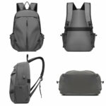 Men's Travel Bag High Quality Fashion Backpack with Charging Port – Bild 5