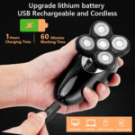 Electric Razor for Men Bald Head Shaver LED Display – Bild 3