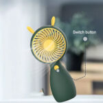 Portable Mini Fan USB Charging Handheld Cartoon Fan For Outdoor – Bild 6