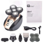 5 in 1 Rechargeable Electric Shaver Five Floating Heads Razors Hair