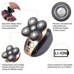 5 in 1 Rechargeable Electric Shaver Five Floating Heads Razors Hair – Bild 2