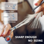 11Pcs Hairdressing Scissors Set Professional Flat Scissors Thinning – Bild 3