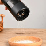 Electric Automatic Salt and Pepper Grinder USB Rechargeable Adjustable – Bild 3