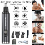 Electric Beard Trimer Rechargeable Nose Ear Hair Trimmer For Men – Bild 3