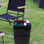 Car Trash Can With Lid Car Trash Bag Hanging With Storage Pockets – Bild 3