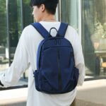 Men's Travel Bag High Quality Fashion Backpack with Charging Port – Bild 6