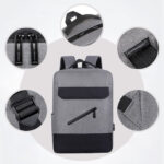 Men's Backpack Multifunction USB Charging Bag For Laptop Large – Bild 6