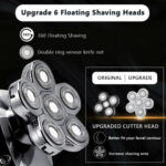 6 in 1 Multifunction Electric Shaver Wet Dry Use Trimmer – Bild 5