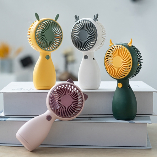 S827829e95e1b4c2eb1ad2ba15ed50d363.jpg Portable Mini Fan USB Charging Handheld Cartoon Fan For Outdoor – Bild 1