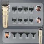 2 in 1 All-metal Electric Hair Clippers Set High-power Hair Trimmer – Bild 4