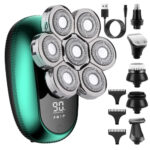6 in 1 Electric Head Shaver for Bald Men 7D Floating Cutter Beard