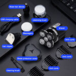 Portable 5 in 1 Men's Electric Shaver Body Trimmer USB Rechargeable – Bild 5