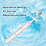 Ultrasonic Sonic Electric Toothbrush for Adults USB Rechargeable – Bild 4