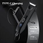 Body & Groin Hair Trimmer for Men Waterproof Dual-Head Ceramic Blade – Bild 4