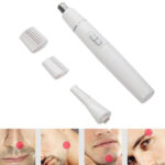 2-in-1 Facial Hair Trimmer Nose Ear Hair Shaver Trimmer Eyebrow – Bild 5