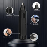 Popular Painless Electric Nasal hair Trimmer Usb Rechargeable Beard – Bild 2